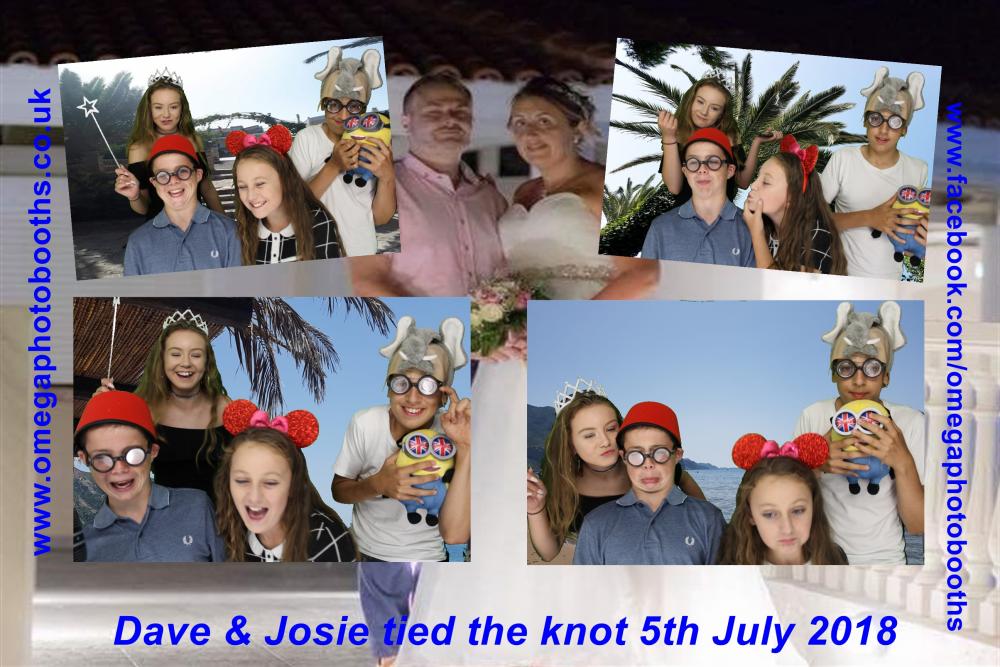 Josie & Dave's wedding  | View more photos from the event at gallery.omegaphotobooths.co.uk/u/Omega-Photobooths/Josie-Daves-wedding